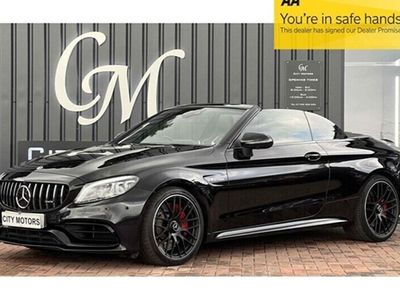 used Mercedes S63 AMG C-Class Cabriolet (2019/68)CPremium Plus AMG Speedshift auto (09/2018 on) 2d