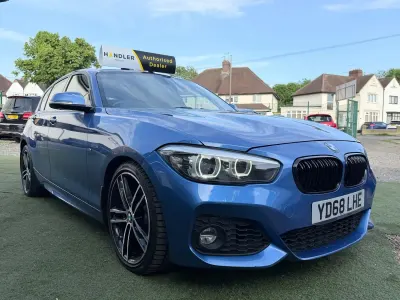 Used BMW 118 Efficient Dynamics 2018 Blue Hatchback