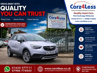 Used Vauxhall Crossland X S 2020 Grey SUV