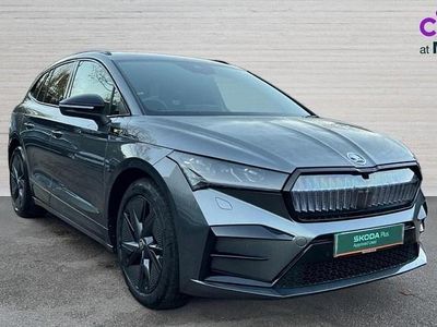 Grey Used 2024 Skoda Enyaq iV vRS SUV | £32,195 (A bit pricey)