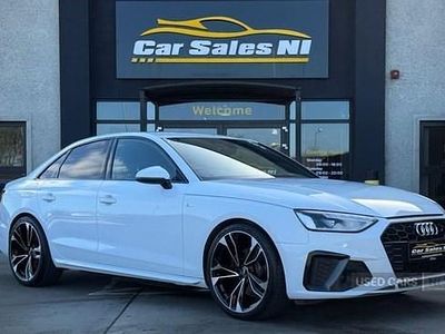 Used Audi A4 S-Line 136 HP (100 kW) 2022 White Sedan