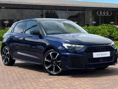 Used Audi A1 Black Edition 95 HP (69 kW) 2024 Blue Hatchback