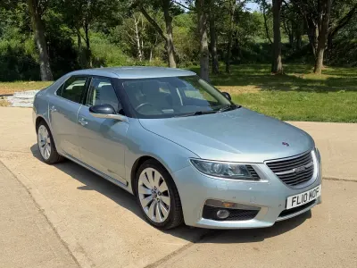 Used Saab 9-5 Aero 220 HP (161 kW) 2010 Silver Sedan