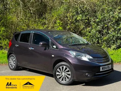 Used Nissan Note S 98 HP (72 kW) 2014 Red Hatchback