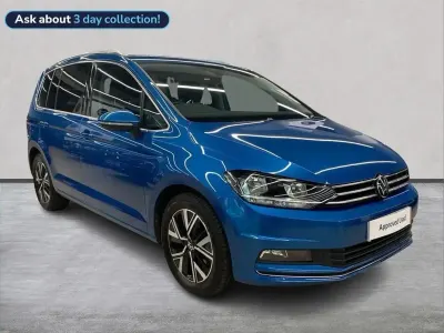 Used VW Touran SEL 150 HP (110 kW) 2023 Blue MPV