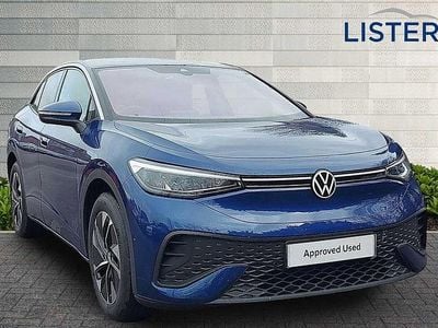 Blue dusk metallic black roof New 2025 VW ID.5 Pure SUV | £25,990 (Good price)