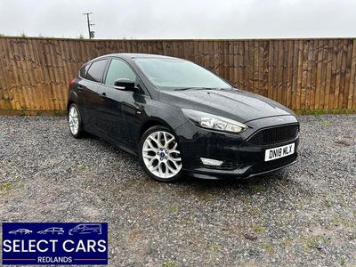 Used Ford Focus ST-Line 140 HP (102 kW) 2018 Black Hatchback