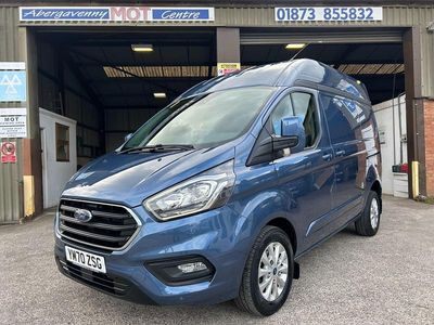 Used Ford Transit Custom Limited 130 HP (95 kW) 2021 Blue Van