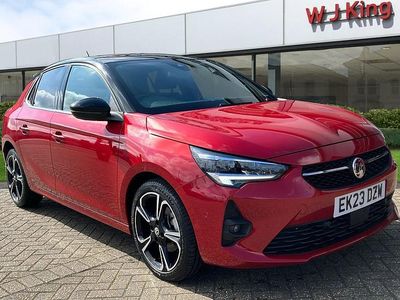 Used Vauxhall Corsa Ultimate 130 HP (95 kW) 2023 Red Hatchback