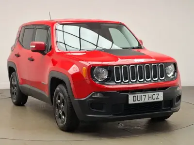Begagnad Jeep Renegade Sport 110 HK (80 kW) 2017 Röd SUV