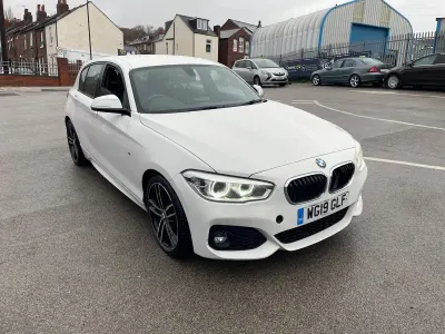 Used BMW 118 M Sport 2019 White Hatchback