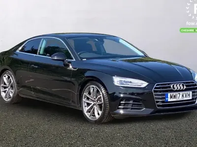 Used Audi A5 Performance 190 HP (139 kW) 2017 Black Coupe