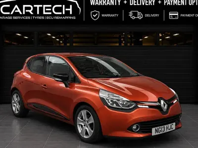Used Renault Clio Dynamique 90 HP (66 kW) 2013 Red Hatchback