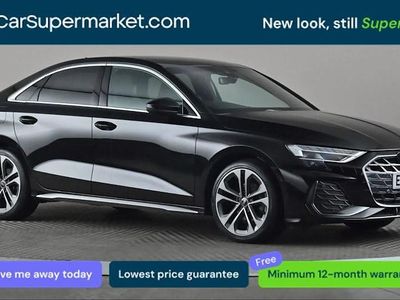 Used Audi A3 S-Line 150 HP (110 kW) 2024 Black Sedan