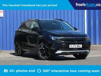 Used Vauxhall Grandland X Ultimate 2022 Black SUV