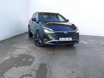 Black Used 2025 Nissan Qashqai Tekna SUV | £23,998 (Expensive)