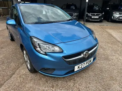 Used Vauxhall Corsa 90 HP (66 kW) 2018 Blue Hatchback