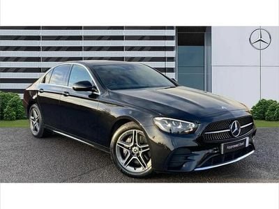 Black Used 2021 Mercedes E300 AMG line Sedan | £24,797 (Good price)