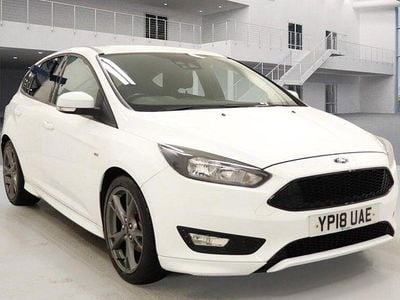 White Used 2018 Ford Focus ST-Line X Hatchback | £9,495 (Good price)