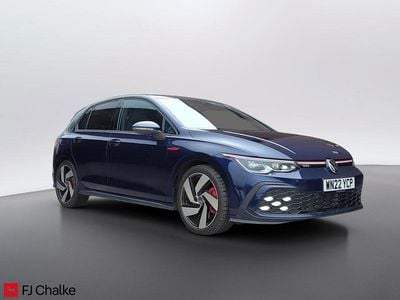 Used VW Golf VIII GTI 245 HP (180 kW) 2022 Blue Hatchback