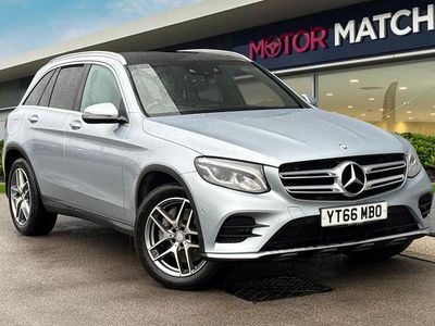 Silver Used 2016 Mercedes GLC250 AMG Line Premium SUV | £17,790 (Fair price)