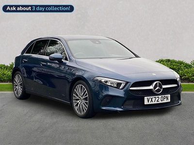 Blue Used 2022 Mercedes A200 Executive Hatchback | £21,589 (Fair price)