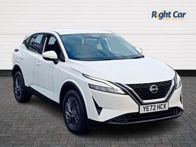 White Used 2022 Nissan Qashqai Acenta Premium SUV | £13,299 (Good price)