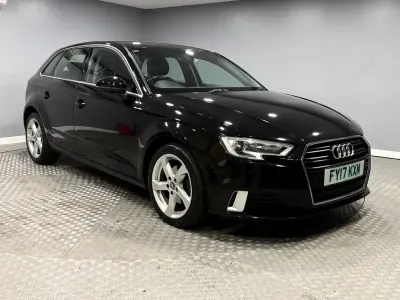 Used Audi A3 Sportback Sport 110 HP (80 kW) 2017 Black Hatchback