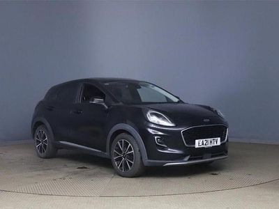 Used Ford Puma Titanium 125 HP (91 kW) 2021 Black SUV