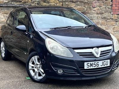 Used Vauxhall Corsa 79 HP (58 kW) 2006 Black Hatchback