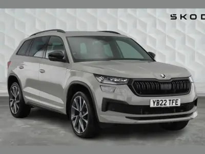 Used Skoda Kodiaq SportLine 196 HP (144 kW) 2022 Meteor grey SUV