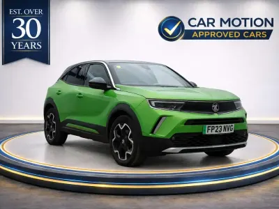 Used Vauxhall Mokka Ultimate 100 kW (136 HP) 2023 Green SUV