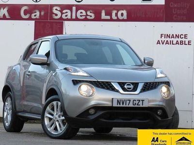 Silver Used 2017 Nissan Juke N-Connecta SUV | £6,795 (Fair price)
