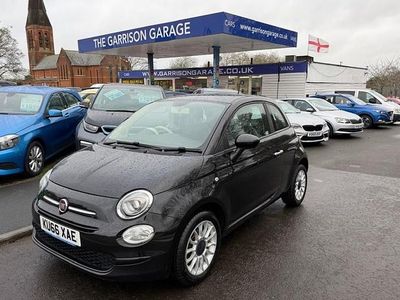 Used Fiat 500 Pop Star 69 HP (50 kW) 2017 Black Hatchback