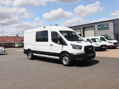 Used Ford Transit 130 HP (95 kW) 2022 White Van