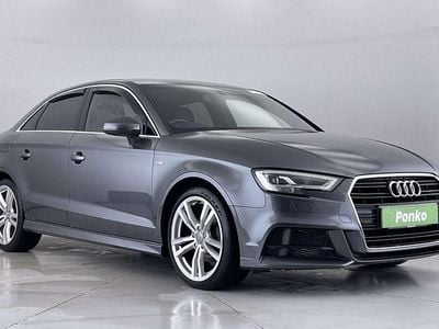 Used Audi A3 S-Line 150 HP (110 kW) 2017 Grey Sedan