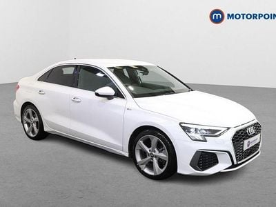 Used Audi A3 S-Line 2021 White Sedan