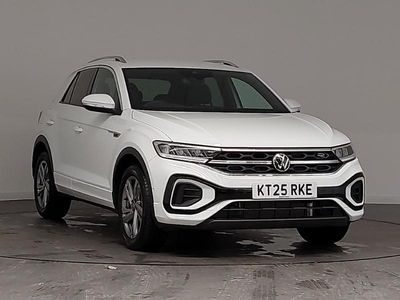 White Used 2025 VW T-Roc R-line SUV | £27,298 (Fair price)
