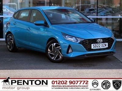 Used Hyundai i20 SE 100 HP (73 kW) 2022 Turquoise Hatchback