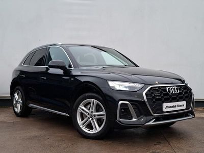 Begagnad Audi Q5 S-Line 204 HK (150 kW) 2022 Svart SUV