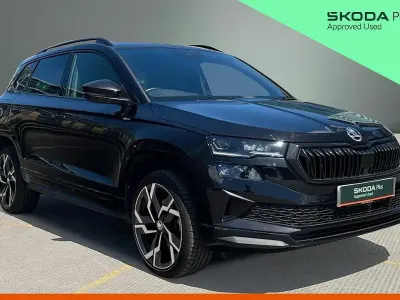 Used Skoda Karoq SportLine 150 HP (110 kW) 2024 Black SUV