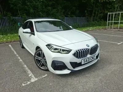 Used BMW 218 M Sport 140 HP (102 kW) 2021 White Sedan
