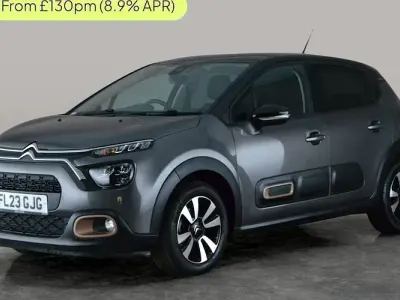 Begagnad Citroën C3 PureTech 83 HK (61 kW) 2023 Grå Halvkombi