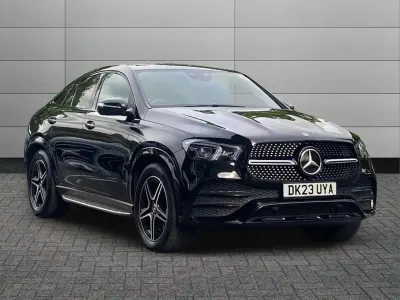 Käytetty Mercedes GLE400 AMG Line Premium Plus 325 HP (239 kW) 2023 Musta Coupe - kaksiovinen