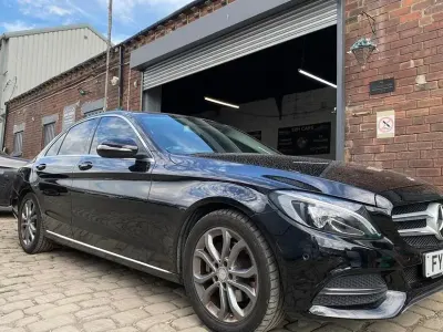 Used Mercedes C220 2015 Black Sedan