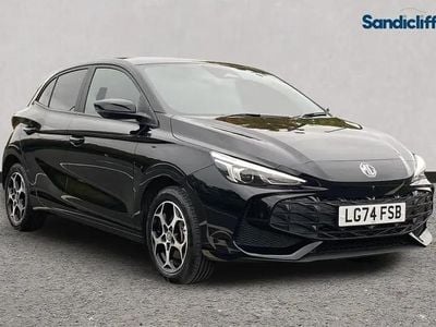 Metallic black pearl Used 2024 MG MG3 Trophy Hatchback | £14,597 (Good price)