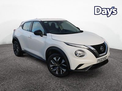 Used Nissan Juke Acenta 117 HP (86 kW) 2022 White SUV