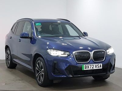 Blue Used 2022 BMW iX3 M Sport SUV | £28,998 (A bit pricey)