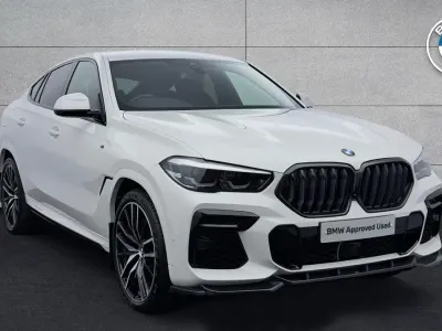 Used BMW X6 M Sport 282 HP (207 kW) 2022 White SUV