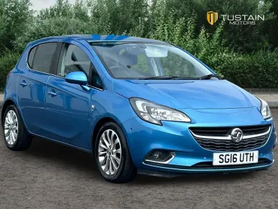 Used Vauxhall Corsa 90 HP (66 kW) 2016 Blue Hatchback
